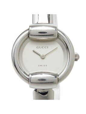 Gucci Bangle Watch Silver Stainless Steel 1